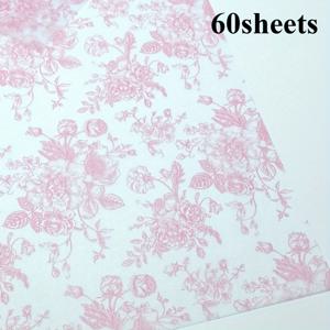 TEMU 30/60장 장미 패턴 선물 포장지, 핑크 플로럴 데코 티슈 페이퍼 - 어버이날, 발렌타인데이, 추수감사절, 졸업식, 생일, 결혼식, 파티 등에 완벽한 아이템; 예술 공예, 선물 포장, 박스 채우기, 꽃다발 포장, 신발 및 의류 포장, DIY 프로젝트에 이상적