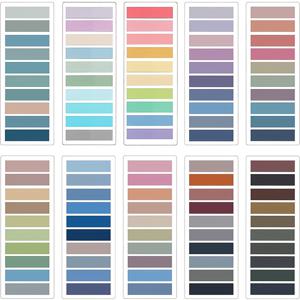 TEMU 2000장 접착 라벨, 주석된 책용 모라디 책 라벨, 바인더용, 페이지 마킹, 명확하게 쓸 수 있고 재배치 가능한 책 플래그 인덱스 탭