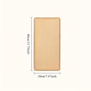 TEMU 1 내구성 강한 리넨 고양이 스크래치 보드 - 깔끔하고 정돈된 디자인, 소파 보호용 - 당신의 고양이를 위한 완벽한 선물 & 소파를 위한 추가 보호