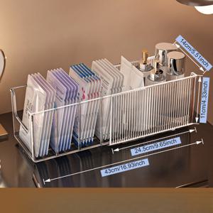 TEMU 확장 가능한 아크릴 얼굴 마스크 정리함 - 17