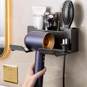 TEMU 화장실 욕실 정리 드라이기 걸이 헤어 드라이기 수납