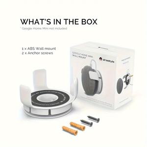 TEMU Google Home Mini/Echo Dot 3세대/4세대 벽걸이 스마트 스피커 홀더