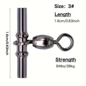 TEMU 일본 구리 튜브 스플릿 링, 스플리터, 커넥터, 낚시 장비 및 낚시 용품 8자 링