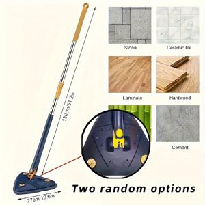 TEMU 1세트번 360° 그리요 타틴트리 리옹 제르모프스 - 조절 가능한 접이식 핸들, 라이닝 천, 재사용 가능 패드, 미들포드 굿슨, 청소 쉬움, 내구성 강함, 바닥 및 표면에 이상적