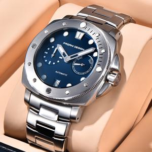 TEMU 파가니 디자인 자동 기계식 시계, 스테인리스 스틸 캘린더 스포츠 야광 손목시계 - 완벽한 선물 선택 주니어 남성용 시계, 일상용 시계,캐주얼 타임피스,스포티한 외관,스타일리시 워치,내구성 있는 시계,남성용 손목시계,젊은 전문가들,시계 애호가|손목시계