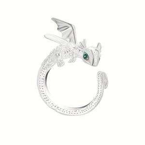 TEMU 조절 가능한 용 드로잇 크로셰 긴장 링 - 양모 보관용, 흰색/검은색 금속 용 디자인, 보석 눈, 장식용 양모 액세서리, 뜨개질 및 크로셰 프로젝트용, 공예 용품, 세밀한 공예