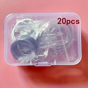 TEMU 가정용 앵글 그라인더 내부 구멍 와셔 어댑터 20개 세트 (4가지 크기 포함 - 25mm ~ 22mm, 22mm ~ 23mm, 22mm ~ 16mm, 22mm ~ 16mm), 앵글 그라인더 액세서리 및 전동 공구 액세서리, 다기능 부착물, 금속 질감