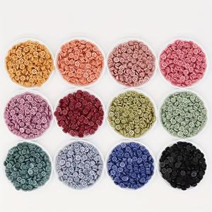 TEMU 50개 미니 레진 4구멍 버튼 - 인형 옷, 재봉틀, DIY 프로젝트용 소형 공예 용품 (핑크, 블루, 옐로우, 그린, 퍼플, 오렌지, 블랙, 화이트, 레드, 브라운, 그레이, 라이트 블루, 다크 블루, 베이지, 화이트)