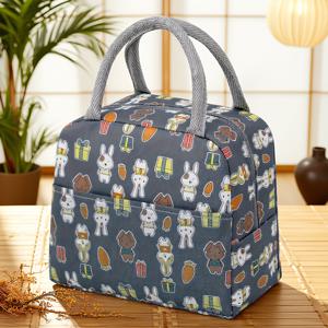 TEMU 초대형 보온 도시락 & 식품 안전 옥스포드 천 보온 가방 - 피크닉, 캠핑, 사무실용 헤비듀티 보온 절연 - 다양한 색상 옵션 (핑크, 블루, 그레이, 블랙, 화이트) - 튼튼한 손잡이 & 넉넉한 직사각형 디자인 - 성인, 야외 활동에 적합 - 청소가 쉬운 보온 용기 대체품 - 비식품 접촉용 - 손세탁 가능 - 다양한 색상 옵션, 비식품 접촉