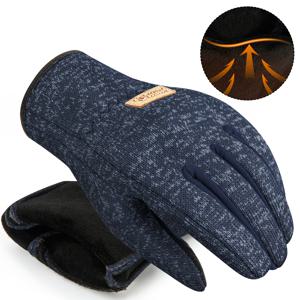 TEMU ROORUNS 방풍 겨울 사이클링 장갑 1켤레 - 터치스크린 호환 보온, 패브릭, 인체공학적 디자인 (스키, 자전거 & 아웃도어 스포츠용) - 크리스마스, 추수감사절에 적합 - 남녀 공용, 스키 장비, 세련된 장갑 디자인, 내구성 좋은 장갑 소재|자전거