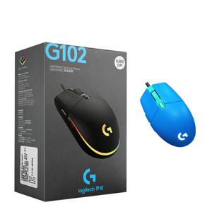 TEMU 로지텍 G102 2세대 유선 게이밍마우스 게임용 게임 컴퓨터 사무용 병행 정품