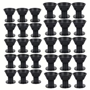 TEMU 30개 부드러운 매직 헤어 롤러 세트 (대형 15개 + 소형 15개), DIY 헤어 스타일링 롤러, 긴 머리 또는 곱슬머리 여성용 헤어 액세서리, 발렌타인데이, 어버이날, 크리스마스 선물, 사용하기 쉬운 롤러,유연한 컬러,내구성 있는 컬러,미끄럼 방지 롤러,스타일링 도구,컬링 롤러,여성용 헤어 케어,살롱 퀄리티 롤러