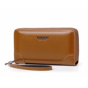 TEMU 멀티 컴파트먼트, 대용량, 도난 방지 디자인, 동전 지갑 홀더가 있는 스타일리시 스퀘어 클러치 백 - 출퇴근용 PU 소재, 남녀공용, 다층, 핸드백, 패션 스타일, 외출용|남자가방