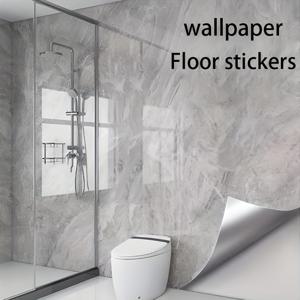 TEMU 1롤 자체 접착식 탈착 가능한 대리지 벽지 & 바닥 타일 스티커 - 럭셔리 3D 질감 비닐 벽지, 벽, 바닥, 주방, 욕실용 - 화이트, 그레이, 블랙, 베이지, 브라운 대리지 패턴 - 쉬운 설치, 접착제 불필요, 손상 없는 제거