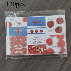 TEMU 토마토를 특징으로 하는 미니 카드 헤드 120개, 우아한 한국식 미니 접이식 카드, 아이돌 사진 카드 및 선물 포장에 이상적, 또한 포장용품 및 선물 포장에 적합합니다.