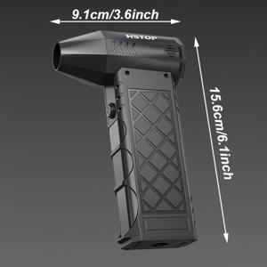 TEMU 폭력적인 터보팬 강력 터보 블로워 - 4단 속도 조절, USB-C 충전식 배터리, 휴대용 터빈 팬 (먼지, 캠핑, 키보드 청소용), 캠핑 장비, 컴팩트 디자인, 내구성 있는 구조, 초강력무선에어건, 무선청소기, 제트송풍기, 미니에어건, 초강력 송, 미니송풍기|키보드|캠핑선풍기|서큘레이터선풍기