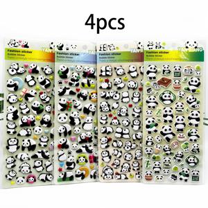 TEMU 4개 귀여운 곰 패턴 폼 스티커 3D 엠보싱 창의적인 수제 스티커 다이어리 앨범 스크랩북 DIY 장식 스티커, 스크랩북 장식, 재미있는 디자인, 내구성 있는 접착제, 장식 스티커, 공예 애호가, 스크랩북 용품, 기발한 디자인, 고품질 접착제, 엠보싱 스티커, 공예 애호가용 스티커, 저널링용 스티커, 저널링 용품