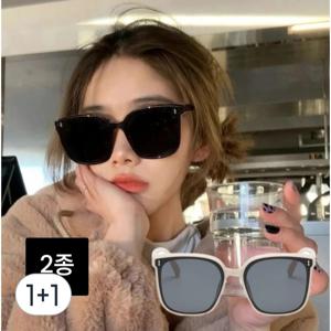 TEMU 1+1 남녀공용 빅 오버 사이즈 모던 선글라스
