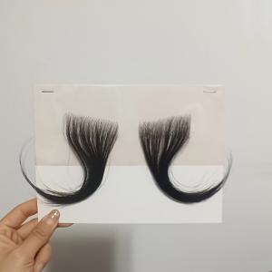 TEMU 투명 스위스 레이스 베이비 헤어 핸드메이드 리얼 휴먼 헤어 피스 브라질리안 인조머리 여성용 재사용 가능한 자연스러운 헤어라인 익스텐션