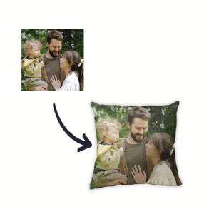 TEMU 맞춤 리넨 베개 커버 - 홈 데코용 개인화된 사진 선물, 지퍼 클로저, 세탁기 사용 가능, 단면 인쇄, 충전재 없음 - 크리스마스, 추수감사절, 새해, 커플, 애완동물 및 가족 사진에 완벽함