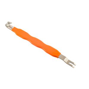 TEMU 자동차 전기 터미널 커넥터 제거 도구 - 자동차 케이블 하네스 수정을 위한 내구성 있는 스틸 분할기 가제트, 오렌지