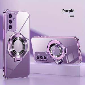 TEMU CD 브라켓 전기도금 갤럭시 폰 케이스 - 드롭 보호 및 카메라 가드, 갤럭시 A05/A13/A14/A15/A23/A32/A33/A34/A35/A52/A53/A54/A55/S21 FE/S22 울트라/S23/S24/4G/5G 시리즈 호환