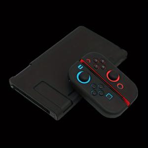 TEMU 닌텐도 스위치 소프트 쉘 케이스 - 가벼움, TPU, 긁힘 방지, 접이식 디자인, 통합 홀더, 다양한 색상 옵션 (핑크, 블루, 퍼플, 레드), 게임 콘솔 케이스 | 생동감 있는 게임 케이스 | 내구성 있는 게임 케이스, 닌텐도 스위치 액세서리