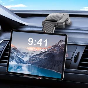 TEMU 대시보드 차량용 휴대폰 홀더, 조절 가능한 ABS 태블릿 마운트, 강력한 흡착컵, 흔들림 방지, 4.7-12인치 스마트폰 및 태블릿 호환, 자동차 액세서리, 대시보드 홀더,운전 액세서리,컴팩트 마운트,세련된 디자인,강화된 베이스,고품질 홀더,태블릿 스탠드,여행자,드라이버|휴대폰거치대