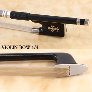 TEMU G211 카본 파이버 바이올린 활 4/4, 경량 몽골 말털, 초보자 및 전문 연주자를 위한 균형 잡힌 디자인, 초보자 바이올린 장비 | 우아한 개구리 디자인 | 내구성 있는 바이올린 활, 바이올린