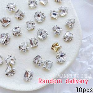 TEMU 10, 새로운 네일 아트 스택 완성 제품 - 슈퍼 플래시 라이트 고급 다용도 라인스톤 장식, 수공예, 휴대 전화 케이스, 보석, 옷, 신발, 가방, 카드 만들기 등에 적합합니다.