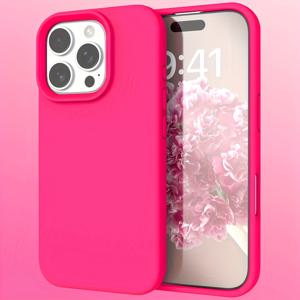 TEMU 아이폰 11, 12, 13, 14, 15, 16 프로 맥스 호환 보호 케이스 - 밝은 핑크 대형 구멍 액체 폰 케이스, 스크래치 방지 초미세 섬유 안감 및 360° 충격 방지 기능, 핑크/실리콘 아이폰 케이스, 아이폰 프로 맥스, 네이비 블루 폰 케이스, 레드 커버, 블루 아이폰 미니 케이스