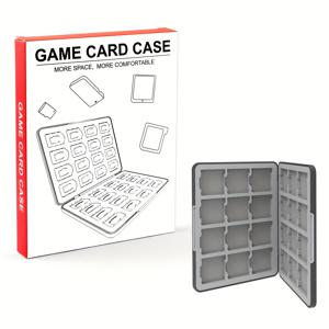TEMU 닌텐도 3DS, 3DSXL, 2DS, 2DSXL, DS, DSi용 게임 카드 케이스 1개, 24개의 카드 슬롯이 있는 휴대용 게임 보관함, ABS 소재로 제작됨