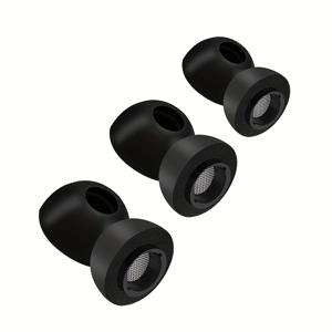 TEMU 갤럭시 버즈 3 프로 SM-R630N 이어버드용 교체용 이어팁, S/M/L 3사이즈, 3/6쌍 소프트 이어팁 및 메모리폼 이어팁, 교체용 이어 패드,이어 패드, 헤드폰 교체 부품,이어버드 액세서리,Snug Fit Tips,편안한 착용감,유연한 소재,고품질 폼,기술 애호가,음악 애호가