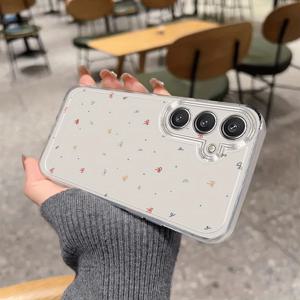 TEMU 소형 리본 폰 케이스, 삼성 갤럭시 A02 A03S A04 A05S A06 A13 A14 A15 A16 5G A21S 호환, 카툰 투명 방수 풀 커버, 창의적인 패션 충격 방지 소프트 보호 슬리브, 동물 폰 케이스,어둠 속에서 빛나는 휴대폰 케이스,폰 케이스 스트랩,귀여운 폰 커버,직사각형 휴대폰 케이스