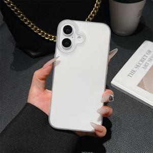 TEMU 노란색 변화를 방지하고 낙하로부터 보호하는 심플하고 우아한 폰 케이스, 아이폰 16E/16/15/14/13/12/11/7/Pro/Pro Max/Plus/Mini/X/XR/XSMAX용