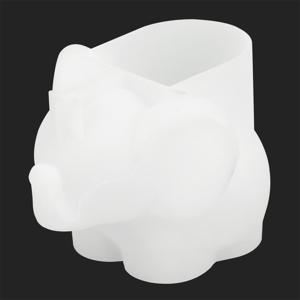 TEMU DIY 코끼리 모양 실리콘 몰드 아로마테라피 캔들, 시멘트 화분 & 석고 공예용 - 귀여운 동물 디자인, 재사용 가능하고 유연한 홈 데코 캔들 홀더, 가구 장식, 코끼리 홈 데코, 내구성 있는 소재