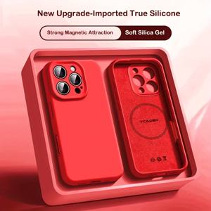 TEMU 마그네틱 실리콘 소프트, 라이즈드 렌즈 보호 디자인, 매끄러운 아크로 미니멀하고 우아한 디자인, 클래식 마그네틱 시리즈와 내장 플러시 라인으로 아이폰 16 플러스 16/15/14/13 Pro Max에 적합, 폰 케이스, 갤럭시폰케이스, 아이폰케이스, 폰케이스, 갤럭시케이스, 휴대폰케이스, 갤럭시 폰케이스|아이폰케이스|휴대폰케이스