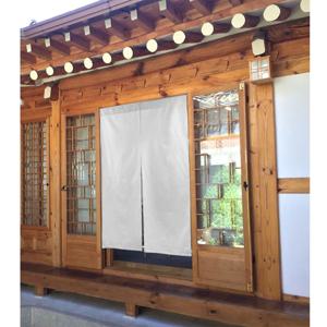 TEMU 1pc 우아한 일본식 문 커튼, 34x56 인치 리넨 파티션, 평온한 정원 장면, 침실, 욕실, 복도 장식에 적합, 기계 세척 가능, 애니메이션 영감 디자인, 애니메이션 방 장식 | 평온한 정원 디자인 | 기계 세척 가능 커튼, 거실 커튼