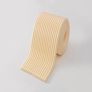 TEMU 창, 침대 등에 사용되는 부드러운 충돌 방지 코너 프로텍터 - 가벼운 녹색과 베이지 색상의 두꺼운 폴리에틸렌 폼 스티커, 현대적인 디자인으로 가정 안전을 위한 창 안전 스티커, 부드러운 표면, 내구성 있는 보호