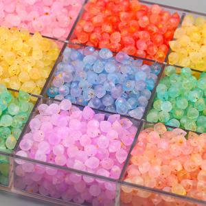 TEMU 400개 (6x8mm) 아크릴 물방울 비즈 - 사전 구멍 뚫린 스페이서 비즈, 파스텔 & 생생한 색상 - 주얼리 만들기, DIY 공예, 목걸이, 팔찌, 귀걸이, 헤어 액세서리, 가방 참 장식용 - 비즈 및 비즈 세트, 주얼리 제작용 스페이서 비즈, 광택 마감, 일관된 품질, 창의적인 크래프트, 패션 디자이너용