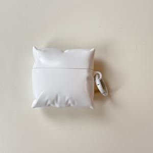 TEMU 창의적이고 재미있는 베개형 헤드폰 케이스, 4/Pro 2/3/4 호환, 내구성 있는 방탄 디자인, 무선 블루투스 이어버드용, Pro 1세대 & 2세대 호환