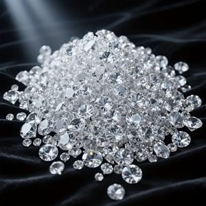 TEMU 4900개 실험실 제작 같은 광채 아크릴 보석, 네 가지 사이즈 웨딩 센터피스, 화병 필러, 테이블 장식 - 대체품, 결혼식, 파티, 홈 - 합리적인 가격의 고급 장식, 우아한 액센트, 고품질 마감, 반짝이는 장식, DIY 공예용