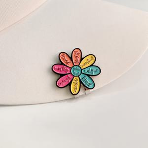 TEMU 컬러풀 8잎 꽃 테마 자석 골프 마커 & 모자 클립 - 그린 볼 포지셔닝 간편화, 골프 애호가를 위한 완벽한 아이템|골프화