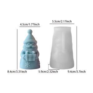 TEMU 1개 캔들 몰드 - 3D 레진/석고/콘크리트 공예, 선물 및 눈꽃 디테일 포함, 홈 데코, DIY 만들기, 분위기, 캔들/비누 몰드, 크리스마스 테마 캔들 & 휴일 선물, 축제 공예 도구, 상세한 공예 도구, 내구성 있는 공예 재료, 공예 용품, 공예 애호가, 크리스마스에 가장 적합