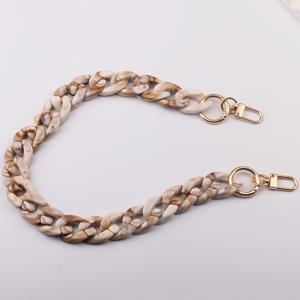 TEMU 레진 체인 퍼스트랩, 17.72인치 DIY 아크릴백용 두꺼운 가방 체인, 핸드백 액세서리, 패션 소품, 볼륨감 있는 장식, Trendy 스트랩, 고급형 아크릴, 경량 체인, 데코러티브 스트랩, 파우치 참, DIY애호가 및 수집자를 위한 DIY 지갑만들기