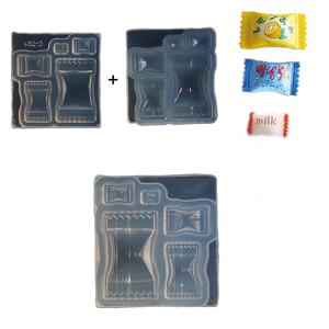 TEMU 미니어처 3D 물고기 몰드 - 고투명 실리콘/레진/레피돌라이트/폴리머 클레이 용해 몰드 - DIY 미니어처 공예용 정교한 현실적인 물고기 비늘 & 뼈 디자인