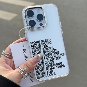 TEMU 아이폰 17, 16E, 16, 15, 14, 13, 12, 11 프로 맥스, 에어, X, XR, XSMAX, 8, 7 플러스와 호환되는 메탈릭 실버 렌즈 프레임, 투명 소프트 백 커버, 입구 뷰 Y, філ립스 Iph 투명, Iph 케이스, 모티베이션 케이스, 펑키 슬라이스 케이스, 펀다 플레이보이 카티, 밴드 케이스, 휴대용 케이스