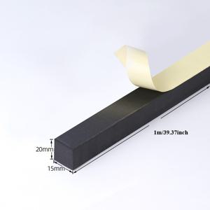TEMU 두꺼운 20mm 블랙 EVA 폼 테이프, 다양한 사이즈, 자가 접착 폼 씰 스트립, 문과 창문용 방풍 및 단열 테이프, 문과 창문 밀봉, 도어 소음 감소, 욕실 건습 분리 등에 적합, 소음 감소 테이프,욕실 분리,자체 접착 스트립,내구성 있는 폼,열차단,유연한 씰,방음 테이프,접착식 웨더스트립,아파트 생활