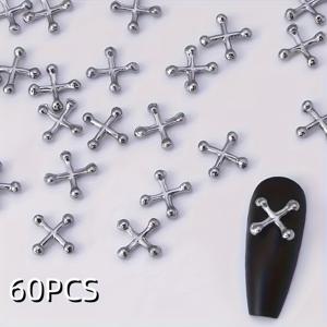 TEMU 시크한 기하학 네일 아트 키트, 60피스 할로윈 네일 , DIY 폰 케이스 및 네일 아트에 완벽, 축제 네일 디자인,창의적인 네일 장식,아티스틱 네일 데코,오래 지속되는 접착제,고품질 네일 스티커,장식용 ,뷰티 러버스,할로윈 파티 참석자들