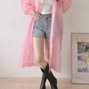 TEMU EVA 우의 우비 공용 성인용 판초우의 비옷